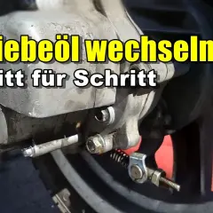 2-Takt Roller Getriebeöl wechseln: Einfache Anleitung & Tipps