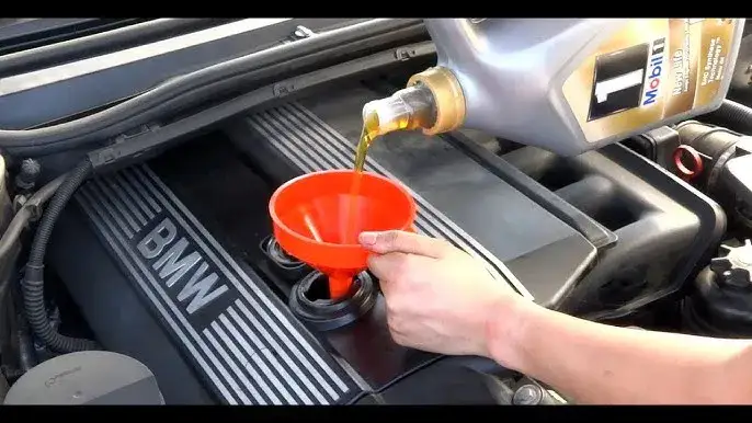 BMW Motor Wartung &Ouml;lwechsel