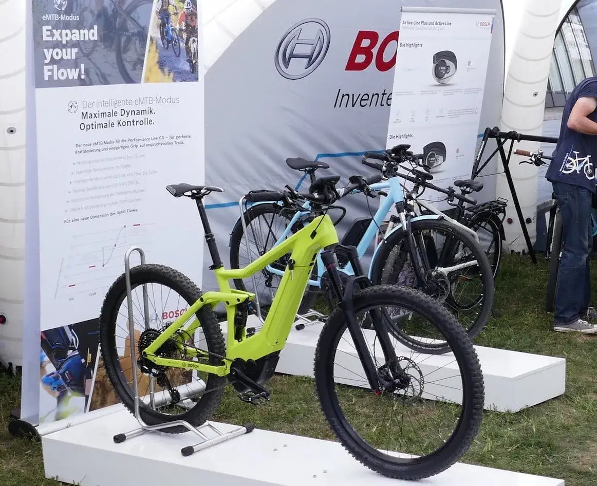 E-MTB im Trail eMTB Modus